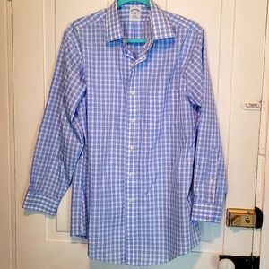 NWOT Brooks Brothers Plaid Dress Shirt